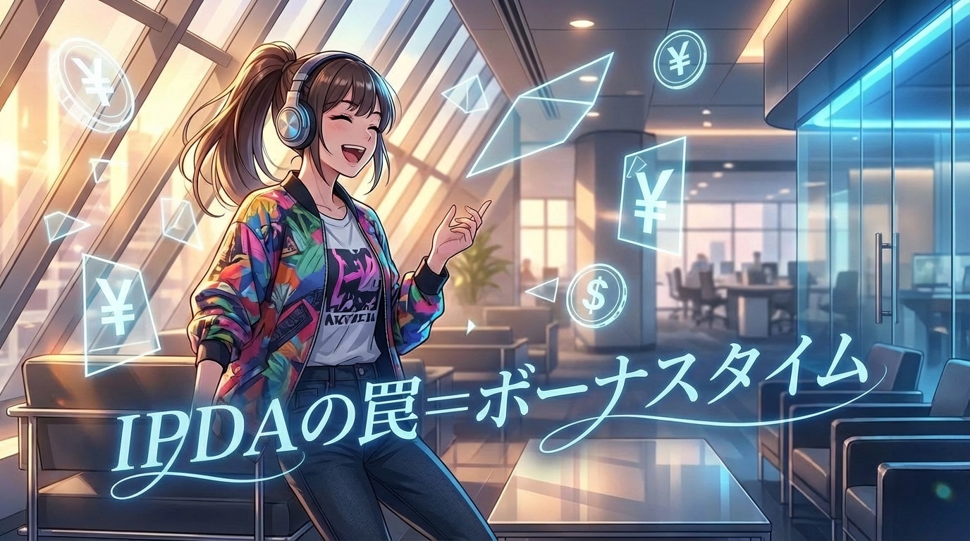 【SMC×GoldFXトレード】暴落は「恐怖」ではなく、アルゴリズムからの「招待状」という話